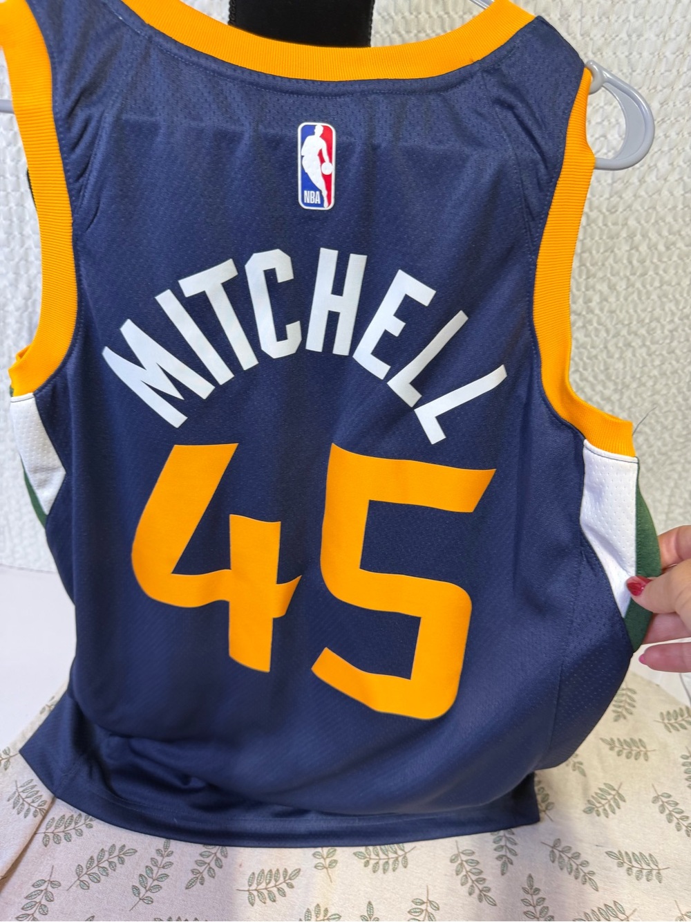 Men’s jazz 45 Nike jersey Mitchell